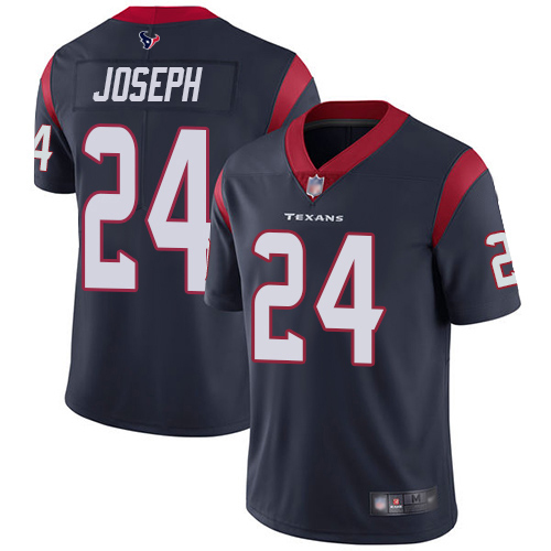 Houston Texans Limited Navy Blue Men Johnathan Joseph Home Jersey NFL Football #24 Vapor Untouchable
